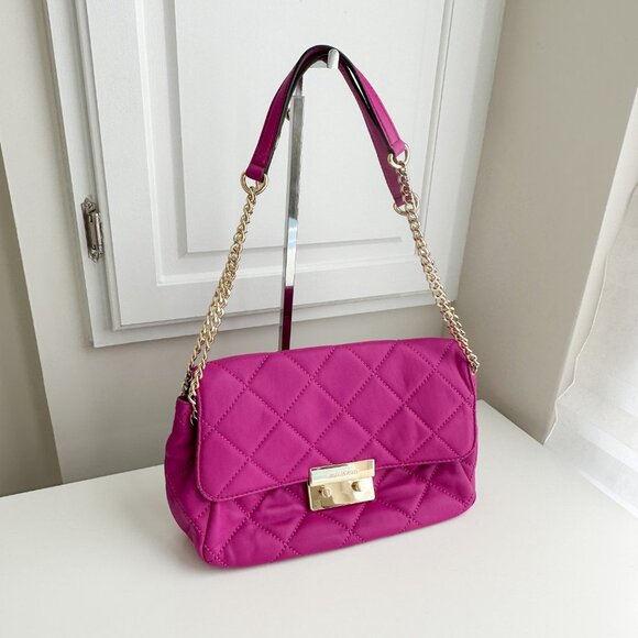 Michael Kors Pink Shoulder Bag - Picture 3 of 8